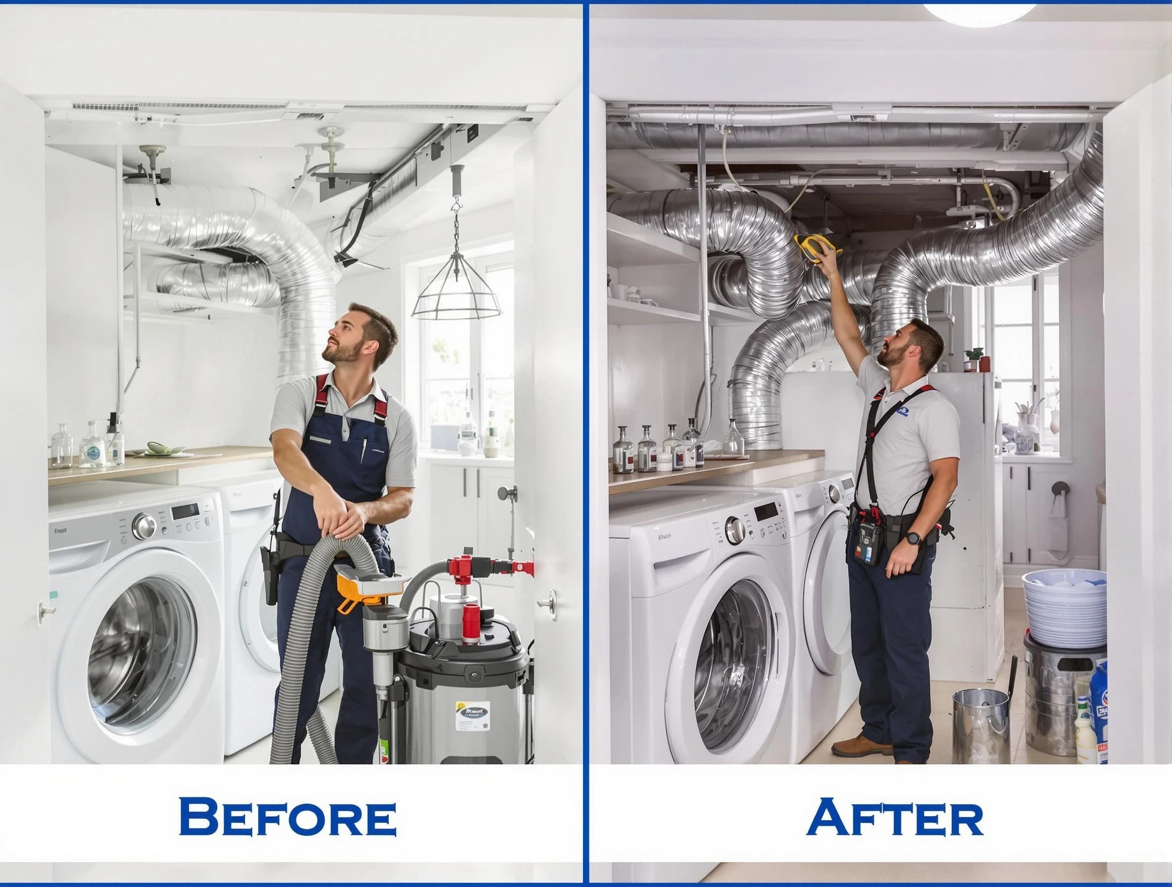 Expert gas dryer vent cleaning by Fair Oaks Dryer Vent Cleaning in Fair Oaks