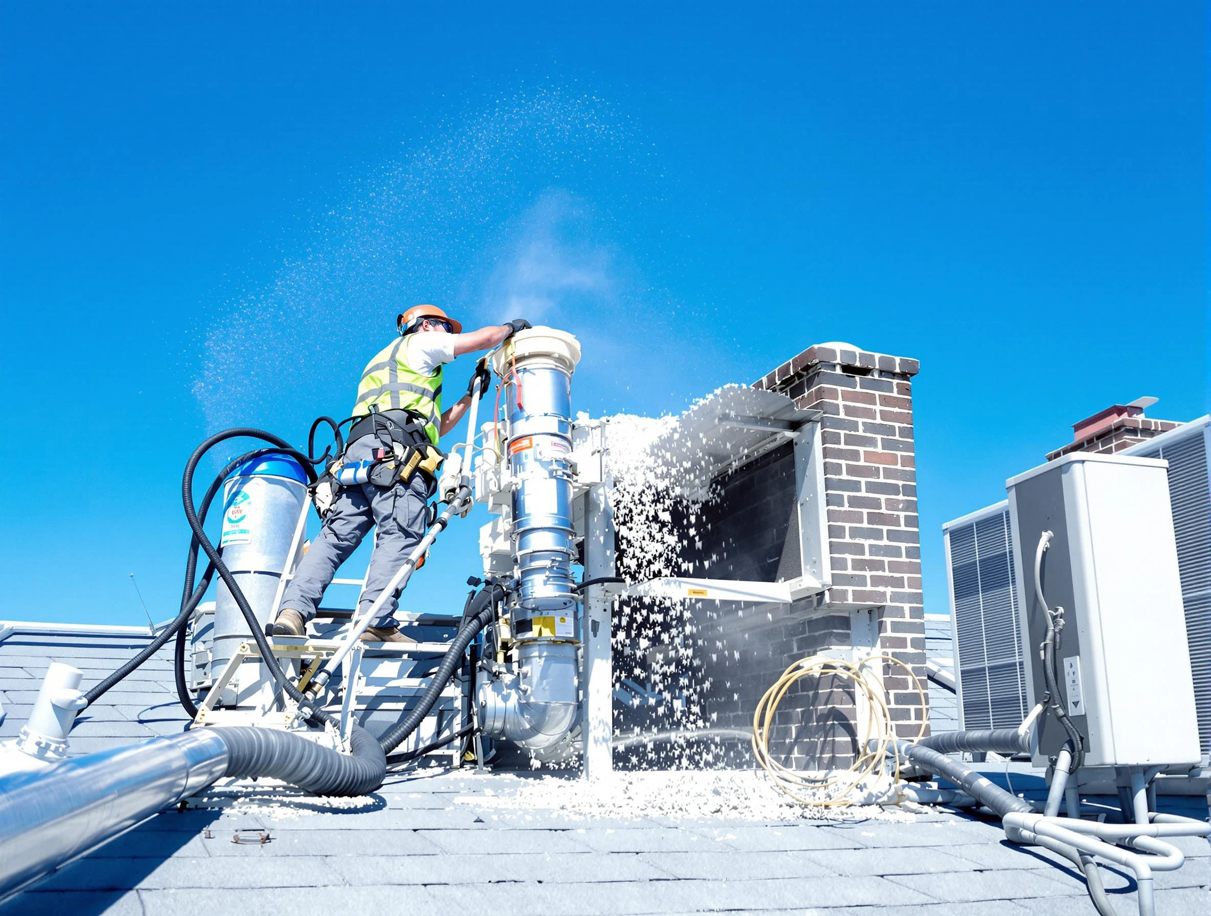 Expert roof dryer vent cleaning by Fair Oaks Dryer Vent Cleaning in Fair Oaks