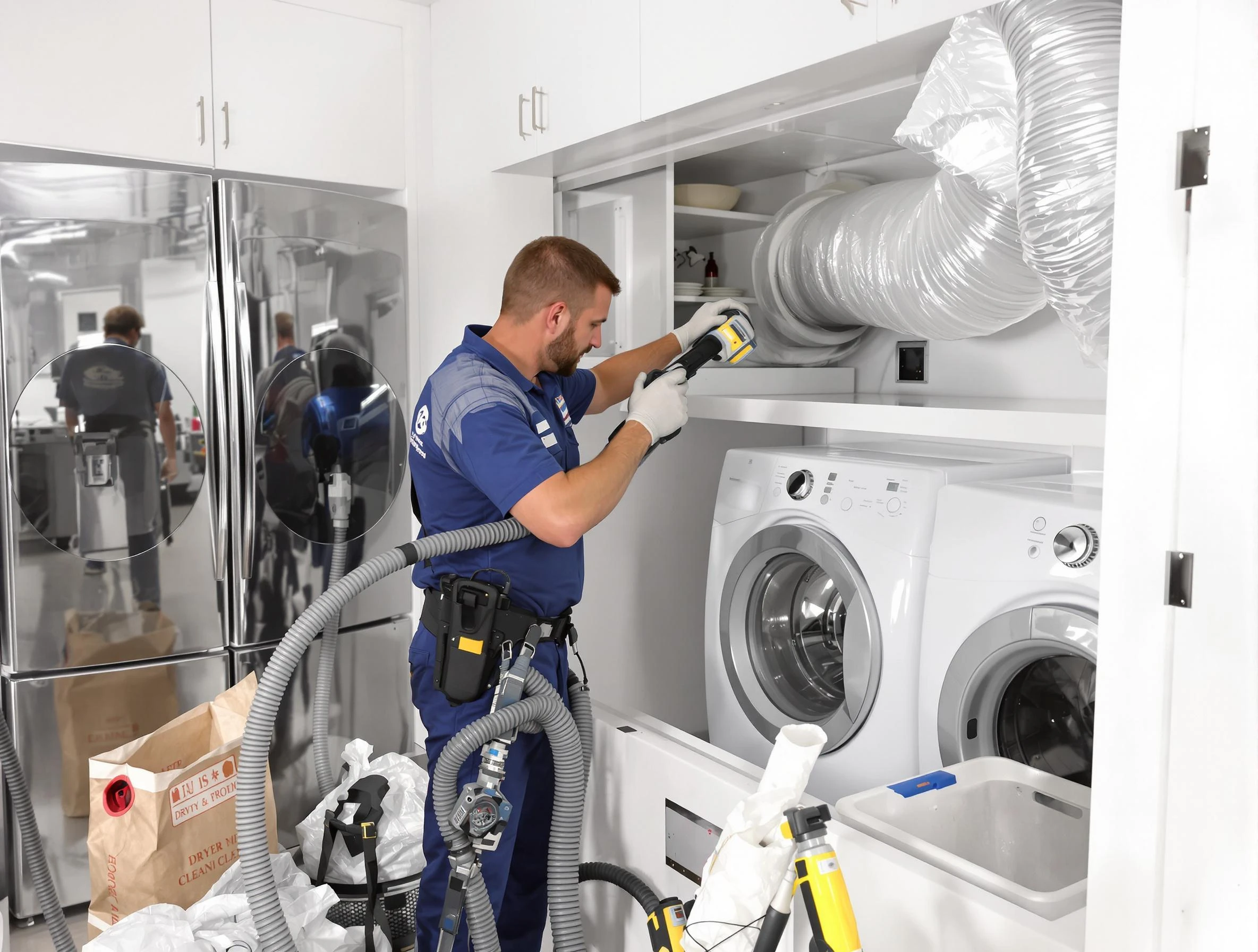 Professional duct cleaning by Fair Oaks Dryer Vent Cleaning in Fair Oaks